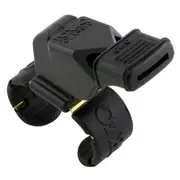 Fox 40 Summit Classic CMG Whistle Coach/Sports Accessory w/ Fingergrip Black