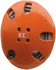 Cliff Keen Signature Wrestling Headgear/Earguards, Model E58, Orange/White