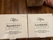 2 Sets Of 8 (16 Total) California Home Goods 4oz Capacity Ramekins