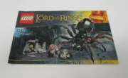 Lego 9470 Lord of the Rings Shelob Attacks INSTRUCTION MANUAL BOOKLET