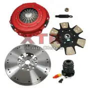 XTR HD STAGE 3 CLUTCH KIT+SLAVE CYL+LIGHT FLYWHEEL for 1997-2008 FORD F150 4.2L (for: Ford)