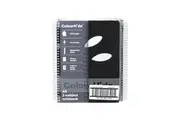 5pc Colourhide A5 Spiral Subject Book School Writing Notebook 300-Pages Black