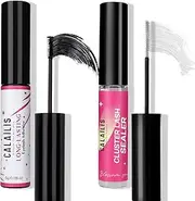 CALAILIS Lash Bond and Seal - Cluster Lash Glue for Extensions, Super Strong Hold, Long Lasting 48-72 Hours, Latex Free, Suitable for Sensitive Eyes
