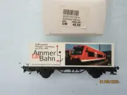 HO - Marklin 4482.057 Very Limited Special Edition Box Car "Ammer tal Bahn" NIB