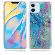 Marble Glitter Shiny TPU Case Cover for iPhone 12 Pro Max 6.7" COLORFUL GALAXY