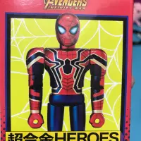 在飛比找蝦皮購物優惠-超合金heroes 復仇者聯盟 無限之戰 鋼鐵蜘蛛人 合金公