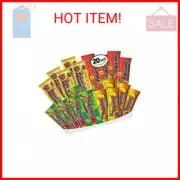 Pulparindo Mexican Candy snack Mix Flavors: Tamarind, Hot, Mango, Watermelon and
