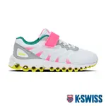 K-SWISS TUBES COMFORT 200 STRAP輕量訓練鞋-童-白/桃紅/霓黃/藍綠