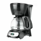 Coffee Machine 600ml 4 To 6 Cups Espresso Drip Maker With Glass Kettle Teapots