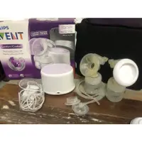 在飛比找蝦皮購物優惠-Avent 新安怡 電動雙邊擠乳器 (贈送原廠矽膠胸部護罩、