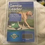 Pet Safe GENTLE LEADER ~ Head-collar ~ Large dog breeds ~ 60-130lbs ~ Charcoal