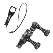 Dual Rotating Extension Arm Mount Compatible with GoPro Hero 13 12 11 10 9 8 ...