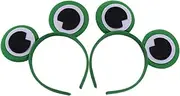 Set of 2 Green Frog Headband for Boys and Girls Birthday Party Decorations (Green Frog)