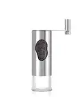 AdHoc Mrs Bean Coffee Grinder (Silver) - 18cm