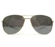 Oakley Sunglasses Contrail OO4147-1357 Matte Satin Gold Prizm Black Lenses