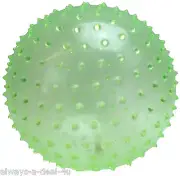 Spiked Green Massage, Fitness, Yoga, Exercise Ball , Air Pin Included