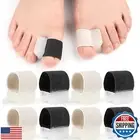 8 Pack Big Toe Spacers Toe Separators for Women Men, Sweat-Absorbent Elastica