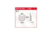 TRW Lucas Racing rubber MCB794SRQ