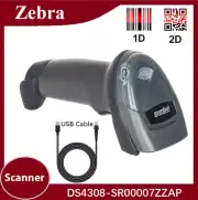 Symbol DS4308-SR00007ZZAP Handheld Digital 1D 2D Barcode Scanner with USB Cable