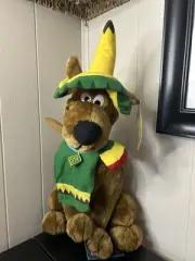 Scooby Doo Mexican Fiesta Sombrero Maraca Plush Toy Large 22” NWT