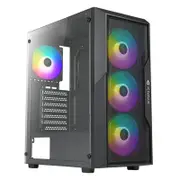 AZZA CSAZ290 Fighter ARGB Mid Tower ATX Case