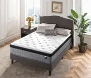 Zinus 33cm Plush Pocket Spring Mattress
