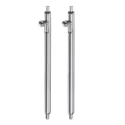 2pcs Quick Release Spring Bar 1.5mm Dia 24mm Width Stainless Steel Watch Pins