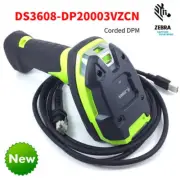 Zebra DS3608-DP20003VZCN Ultra-Rugged DPM 2D/1D Barcode Scanner USB Imager Kit