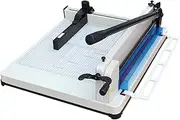 Professional Paper Trimmer, Manual Paper Cutter Trimmer, 40mm Cutting Paper Thickness, Clear Grid, with Protective Cover and Movable Stopper, for Craft Paper, Coupon, Label and Cardstock