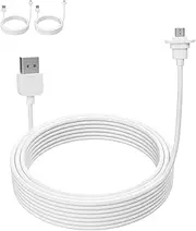 [HOLACA] 30ft Weatherproof Charging Cable for EufyCam 2C/2C Pro Outdoor Extension Cable (2 Pack)
