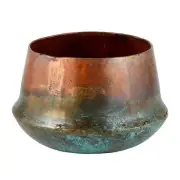 Copper Blue Planter Small for Home Office Indoor & Livingroom D�cor - Pack of 2