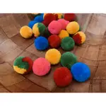 原住民材料 / 毛線球3CM尺寸 / DIY毛球材料 / 毛線繡球 / 絨球 / 手工藝材料