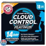 Arm and Hammer Cloud Control Platinum Multi-Cat Clumping Cat Litter with Hypo