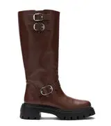 EMERSON MOTO BOOT in HAZELNUT for Women
