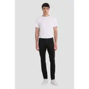 Replay Mens Anbass Jeans Slim Fit 11.5oz Cotton Blend Denim Black