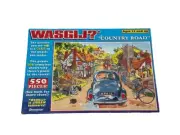 WASGIJ 550 pieces Original Puzzle #3401 Pressman 2000 VTG COUNTRY ROAD NEW