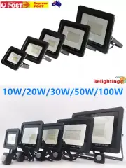 LED Waterproof Flood Security Light with Motion Sensor 10/20/30/50/100W Au Stock