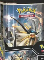 Pokemon TCG 2018 Deck Shield Solgaleo Tin [2 Booster Packs & 45 Energy Cards]