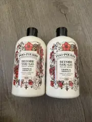 2 Poo-Pourri Before-You-Go Toilet Spray, Tropical Hibiscus, Refill, 32 Oz Total