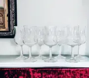 7 Cristal D’Arques Durand France GRANDS VINS 13 OZ Beaujolais Wine Glasses NEW