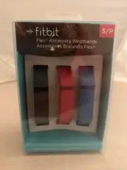 Set of 3 Small Fitbit Flex Accessory Wristbands: Multicolor (NEW)