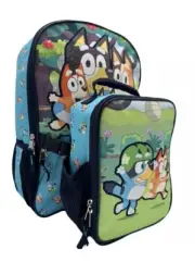 Bluey Backpack Detachable Lunch Tote Pack New With Tags Authentic School
