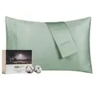 Luxury 100% Egyptian Cotton Pillow Cases Standard Size Set of 2, Hotel Cotton...
