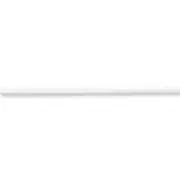 Sterling Silver 18Inch 4mm White Rubber Cord Necklace