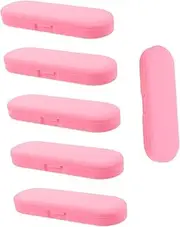 FONDOTIN 6pcs Plastic Storage Container: Multipurpose Storage Case for Tongue Scraper Blackhead Tools and Other Accessories - Travel and Daily Organization Boxes