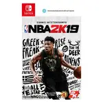 NINTENDO SWITCH NBA2K19 光盤