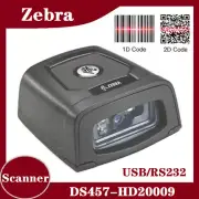 Zebra DS457-HD20009 Fixed Mount High-Density Barcode Scanner + Cable USB/RS232