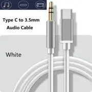 Type C USB-C to 3.5mm Male Audio AUX Cable Adapter For iPhone 15 Samsung Huawei