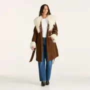 Shag Corduroy Coat