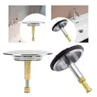 Drain Stopper Bath Plug for Bathtub Drain Cover Vanity Sink Wash Basin